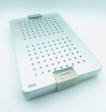 Nichrominiox Container Sterilcontainer Norm Tray 285x190mm komplett GEPFLEGT