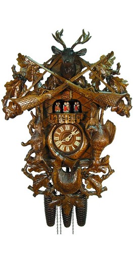 Kuckucksuhr jagdstück antik - kuckucksuhr,