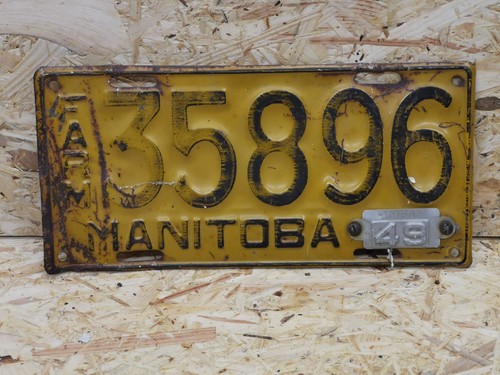 Altes nummernschild kanada - nummernschild,