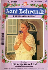 Kelter - Leni Behrent-Roman -  Nr. 33 - Das vergessene Lied