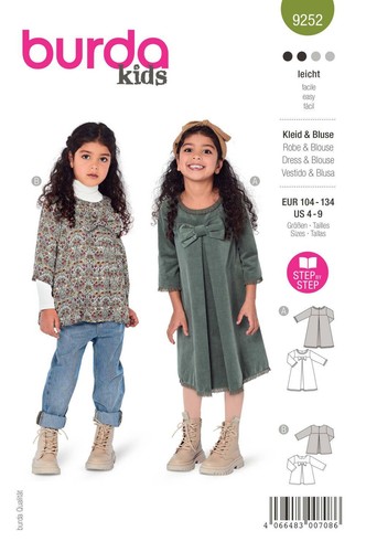 Schnittmuster mädchenkleid - schnittmuster,
