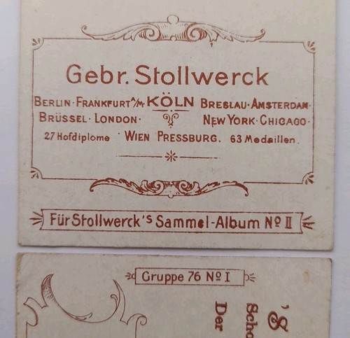 Stollwerck gebr köln - gebr.,