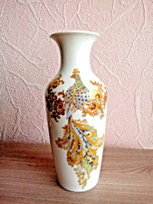 AK Kaiser Vase Rhapsodie Pfau