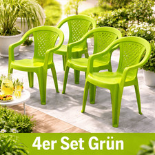 4 x Kinderstuhl Gartenstuhl