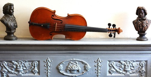 Vintage violin 4 - vintage, 3/4
