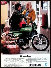 Hercules G3 Mofa, originale Werbung aus 1978  " ein guter Fang "