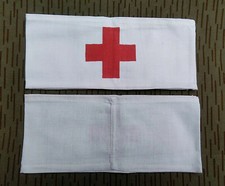 NVA Grenze Armbinde Rotes Kreuz Sanitäter Sani DRK MDI Kampfgruppe GT Armee DDR