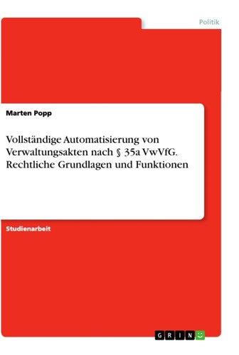 Vollständige automatisierung - vollständige,