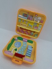 Polly Pocket Midges Play School Dose Orange Spieldose  1989