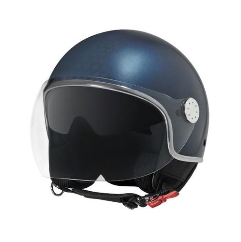 Piaggio jethelm matt blau - -,