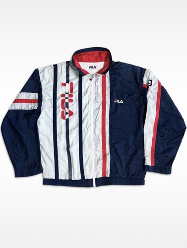 Fila vintage 90s windbreaker - fila,