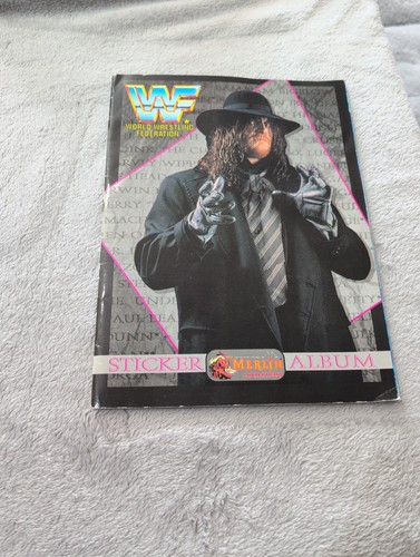 Wwf merlin sticker album - merlin,
