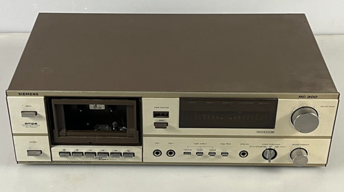 Siemens rc300 stereo cassette - siemens,