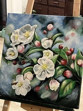 acrylbild handgemalt neu