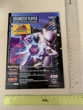 altes Trading Card Magazin Heft YoGiOh + Pokémon Motiv Mew Mewtu Rarität !