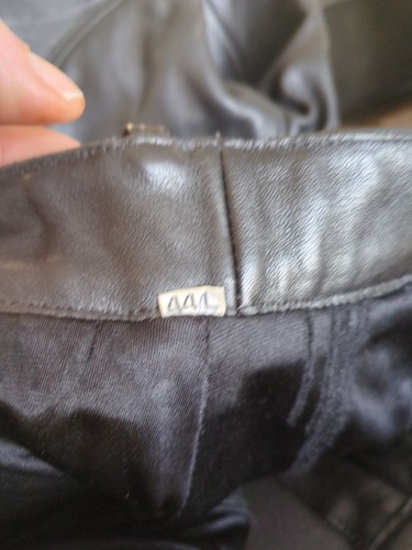 Polo leder jeans schwarz - polo, leder-jeans,