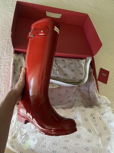 Hunter rossi regenstiefel - rossi, tall
