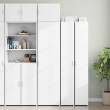 Hochschrank Schmal Weiß