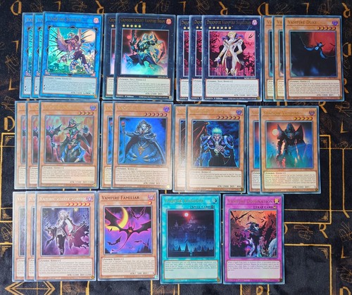 Yugioh vampir deck set - vampir,