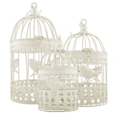 Deko Metall Vogel Käfig