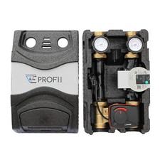 Pumpenstation mit drei Wege Mischer Heizkreisset Pumpengruppe Esbe Fußbodenheizu