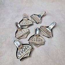 6er Set einzelne Zitronenpresse - Edelstahl - Ausgießer - 2 Modelle