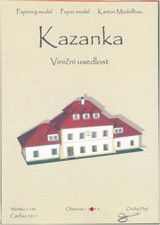 Kartonmodell Winzerhaus