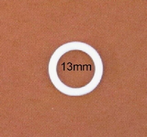 Gardinenringe weiß 13mm - , Ø