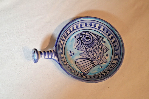 Teller kleine pfanne - pfanne, "fisch"
