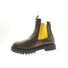 Jolana & Fenena Stiefelette Stiefel Chelsea Boots Braun Damen Schuhe Gr. 39