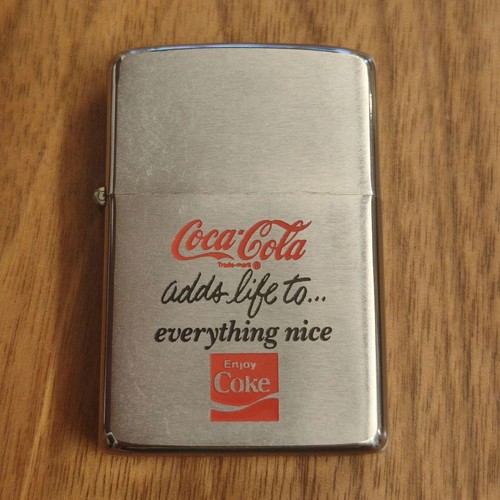 Vintage zippo 1981 coca cola - zippo,
