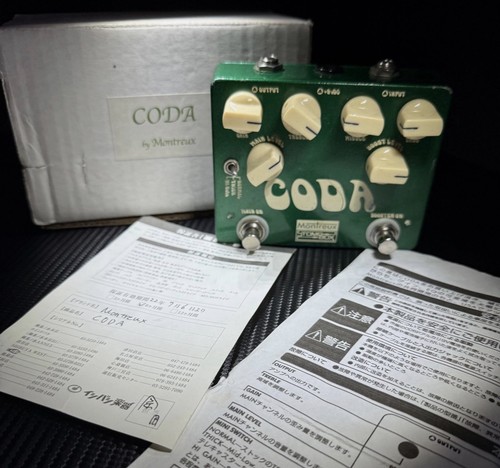 Montreux coda overdrive boost - coda, overdrive-boost
