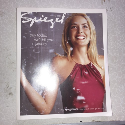 Spiegel catalogue holiday - holiday, 2001