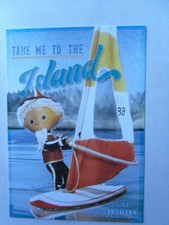 AK Sandmännchen auf Surfbrett