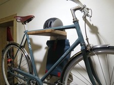 Tidyboy Fahrrad Halter Fahrradhalter Wandhalterung Wandhalter Eiche Massivholz