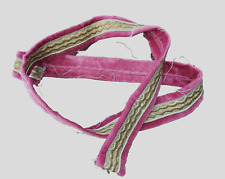 Bordüre Samt Metallgarn aus