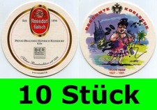 10 Stück Bierdeckel Reissdorf