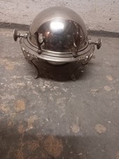 Antik Kaviarschale Versilbert