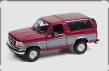 Ford Bronco XLT 1996 rot/silber im Maßstab 1:18 Greenlight OVP NEU  