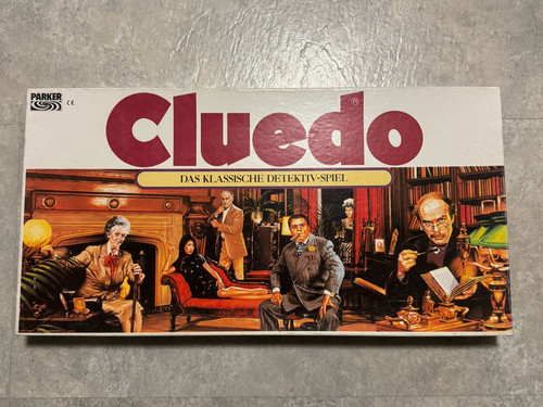 Cluedo große ausgabe - große, weiß