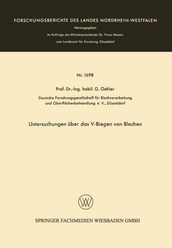 Untersuchungen über das