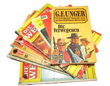 8 alte Westernromane