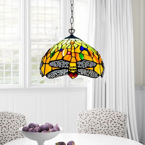 Tiffany gelbe libelle stil - tiffany,