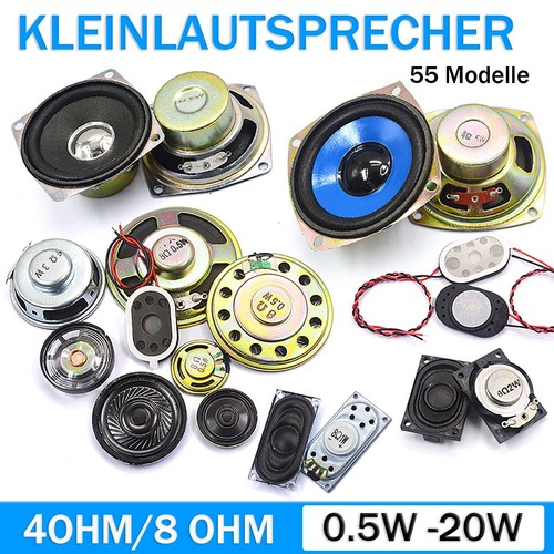 Modelle kleinlautsprecher - 55,