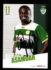 Gerald Asamoah Autogrammkarte