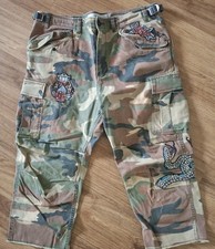 Megacoole Hose v. REPLAY, camouflage mit tollen Aufnähern, Gr. 31