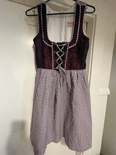 Dirndl dress Sz. 40 Purple