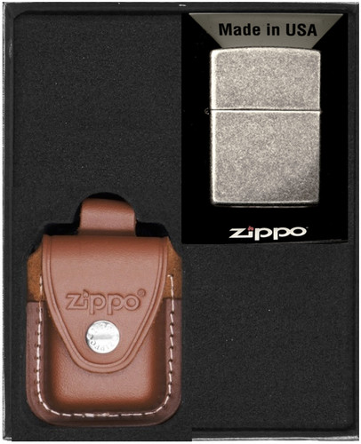 Zippo feuerzeug antik silber - zippo,