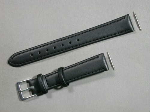Echt leder uhrenarmband - echt,