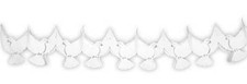 Mini Girlande weiße Tauben